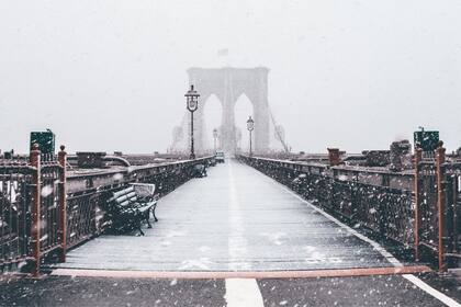 Nueva York es conocida por tener temperaturas muy frías durante el invierno