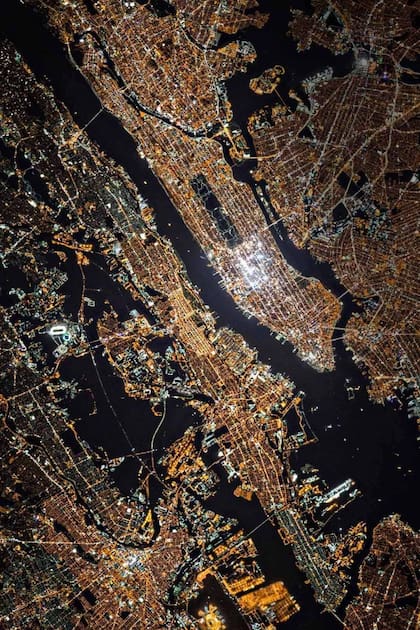 Nueva York, fotografiada con todas sus luces