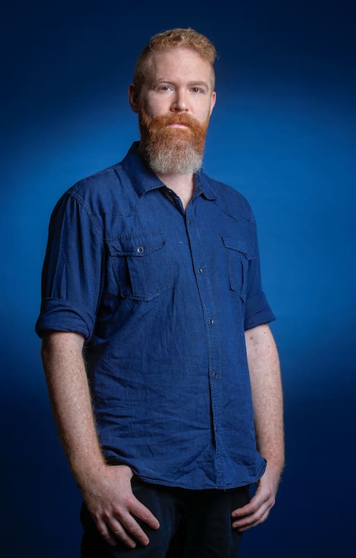 Andres Arbit, integrante de Privilegiados, una agrupación que busca terminar con la masculinidad machista