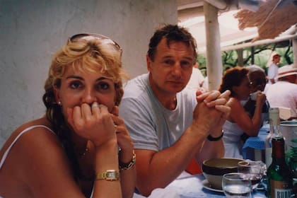 Siete años después de la muerte de Richardson, Neeson la recordó con un sentido posteo en Facebook