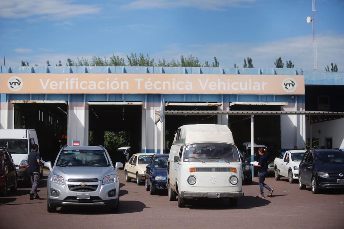 Nueve cuadras de cola para hacer la VTV en La Plata