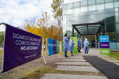 Nuevo centro de testeos, en Vicente López