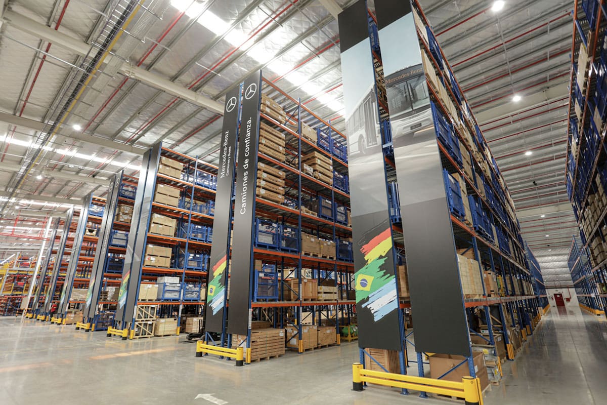 Nuevo centro logístico de Mercedes Benz Camiones y Buses