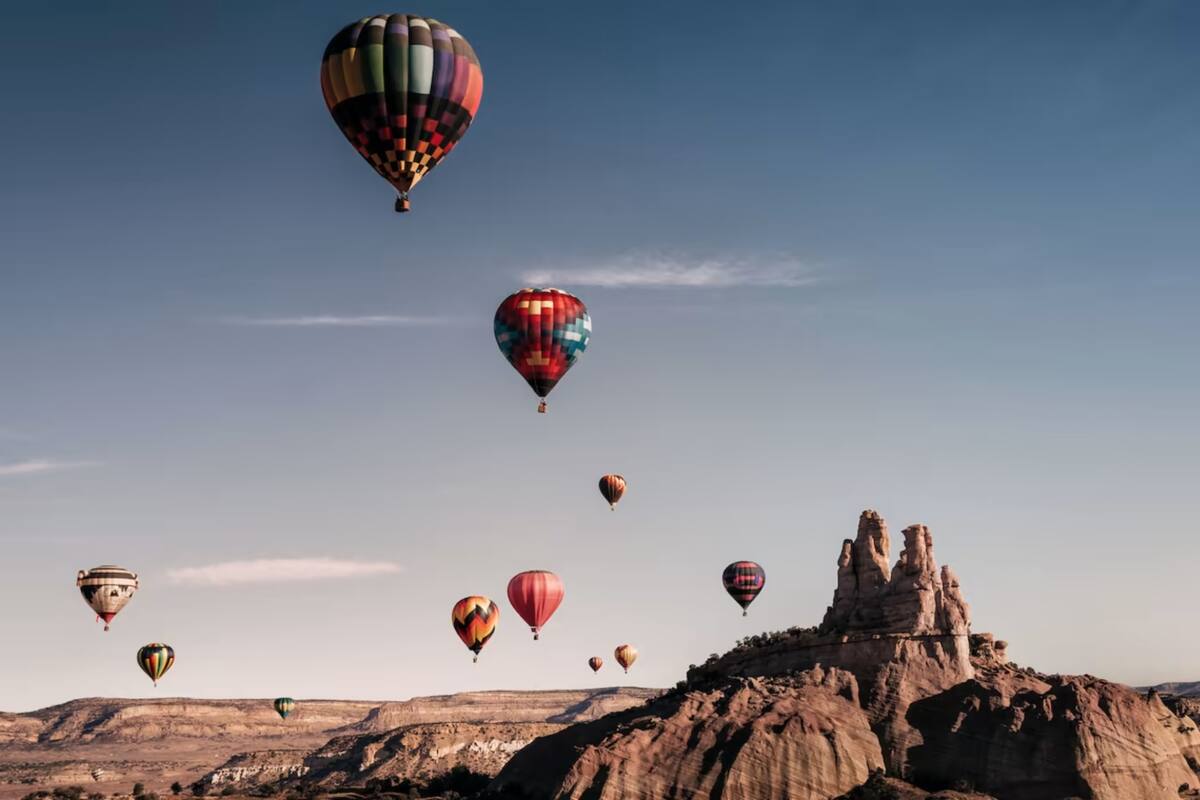 Nuevo México cuenta con grandes atractivos y actividades para hacer en otoño, como el festival de globos aerostáticos de Albuquerque