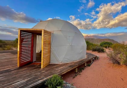 Nuevos Domos del VIento, en Cafayate.