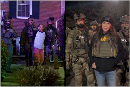 Nuevos operativos de ICE en Virginia con la presencia de la secretaria de Seguridad Nacional Kristi Noem