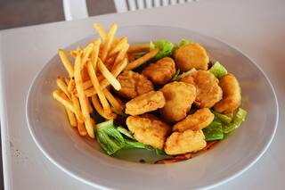 Nuggets de pollo caseros al horno