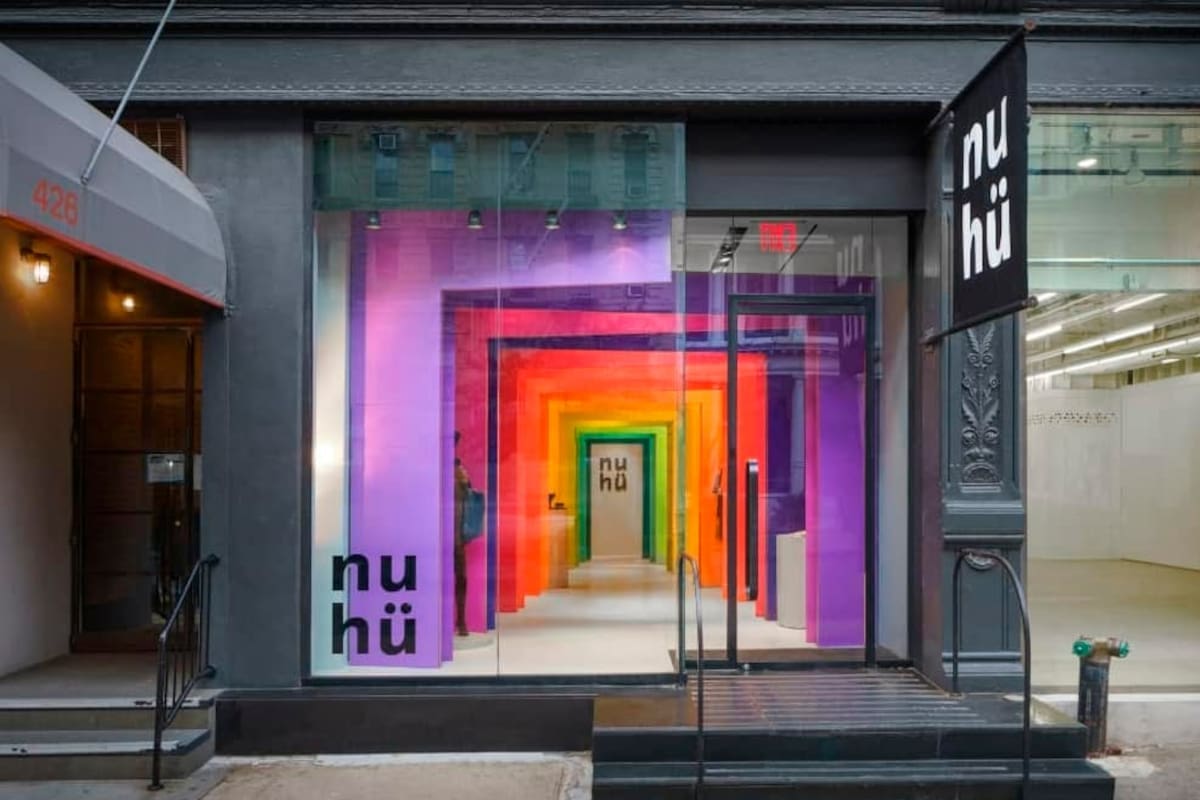 Nuhü Division realizó una tienda de cartón en el Soho de Nueva York diseñada por las empresas españolas Cartonlab y Studio Animal