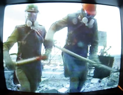 Numerosos trabajadores, apodados "liquidadores" fueron enviados desde distintas partes de la URSS para apagar el incendio