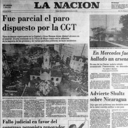 Nunca lo dijo, pero es muy probable que una de las motivaciones de Alfonsín para mudar la capital fue alejarse del ajetreo político que existía en la ciudad de Buenos Aires