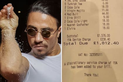 Nusret Gökçe , el chef turco conocido como "Salt Bae", volvió a ser viral; esta vez, por los exorbitantes precios de su restaurante