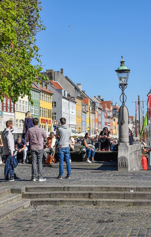 Nyhavn, antiguo barrio de pescadores y uno de los sitios turísticos más visitados
