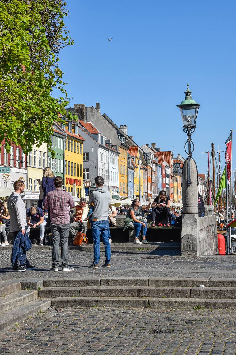 Nyhavn, antiguo barrio de pescadores y uno de los sitios turísticos más visitados