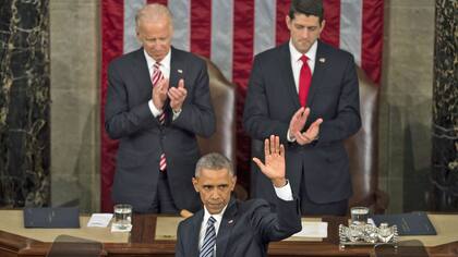 Obama comenzó a despedirse de su presidencia con su último discurso del Estado de la Unión