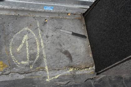 Objeto incautado a la persona que luego fue muerta en manos de un policía