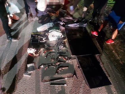 Objetos robados en un escruche que efectuó la "Banda de Macaco"