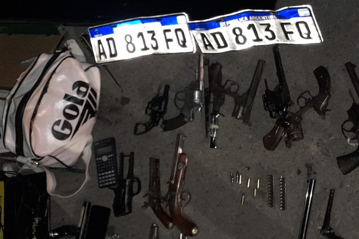 Objetos robados o que utilizaba la Banda de Macaco