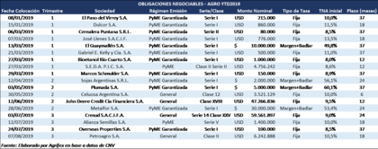 Obligaciones negociables