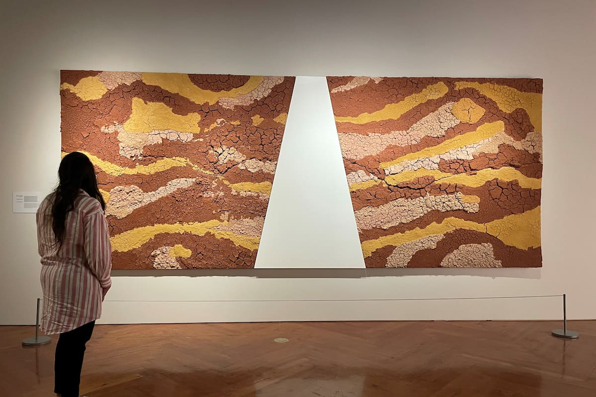 Obra de Cisco Merel que se exhibió en la Bienal de Venecia y el año pasado en el Museo del Canal, en Panamá