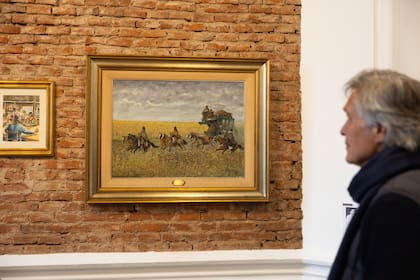 Obra de Eleodoro Marenco cedida por su nieto
