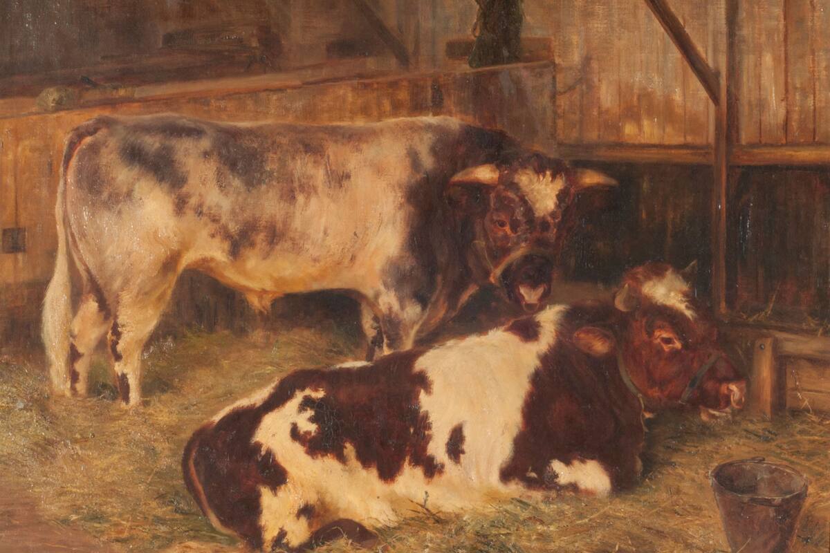 Obra de Julia Wernicke (1860-1932) perteneciente a la colección del Museo Nacional de Bellas Artes