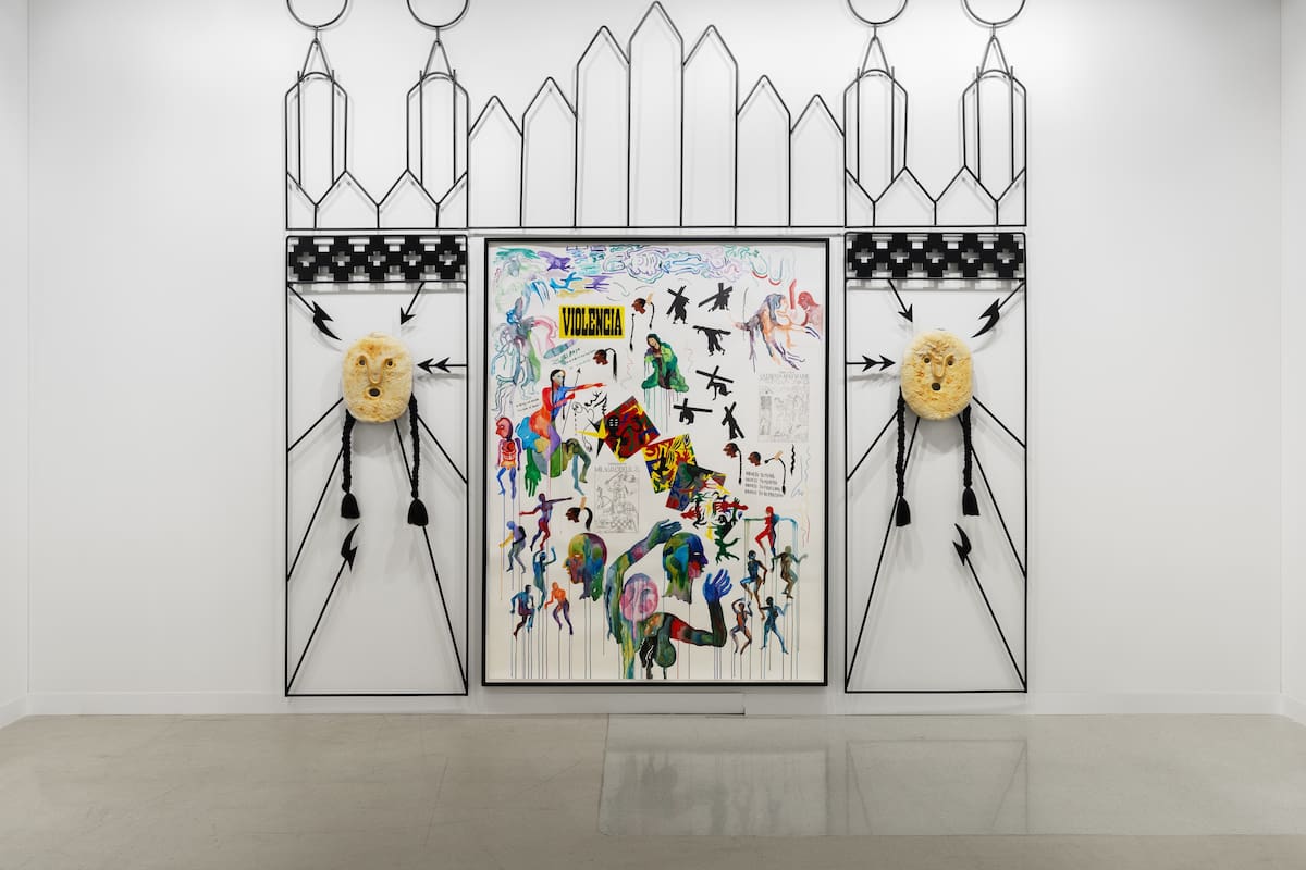 Obra de La Chola Poblete que se exhibirá este mes en Arthaus