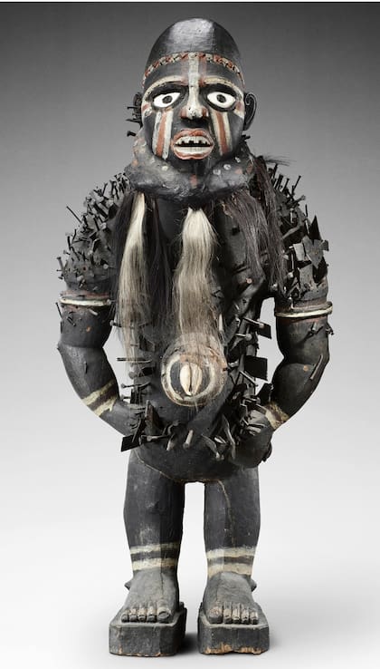 Obra de la muestra Kongo, poder y majestad en el Met