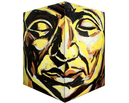Obra de Luis Frangella, artista argentino que ingresó este año en la colección del MoMA, será exhibida por Cosmocosa en arteba