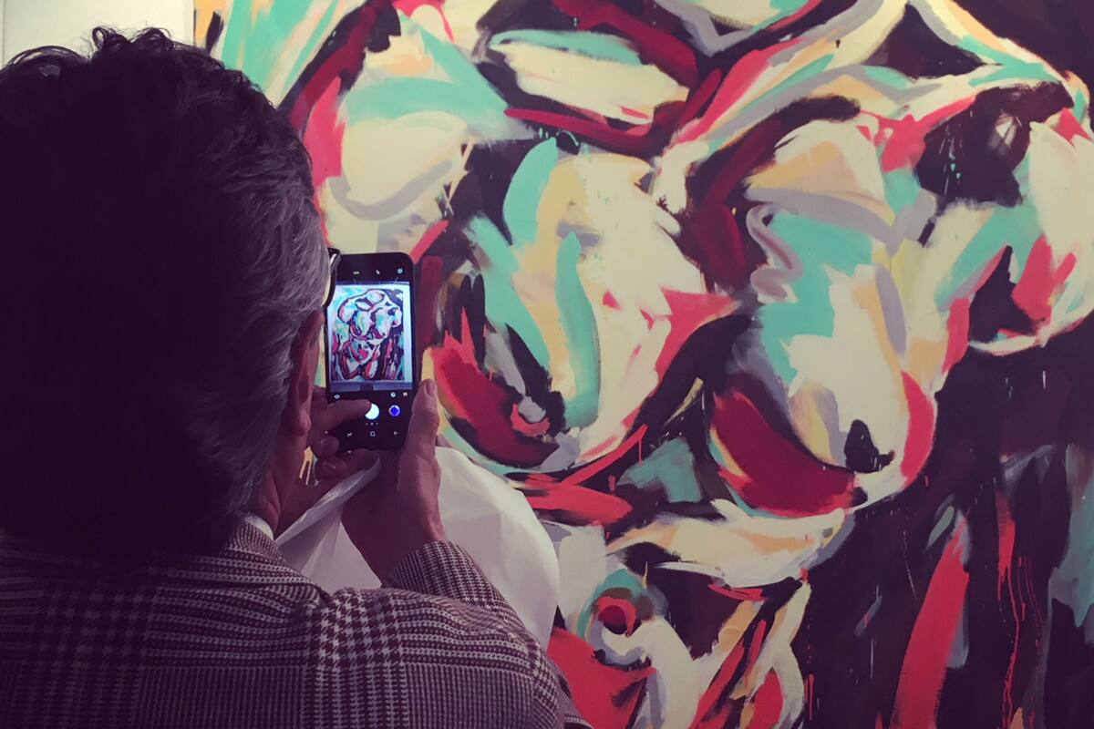 Obra de Luis Frangella en Cosmocosa