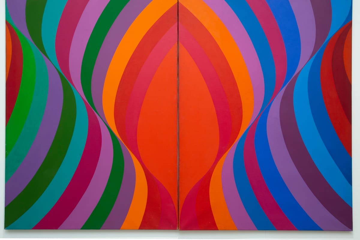 Obra de María Martorell en una de las muestras que inaugura el Moderno