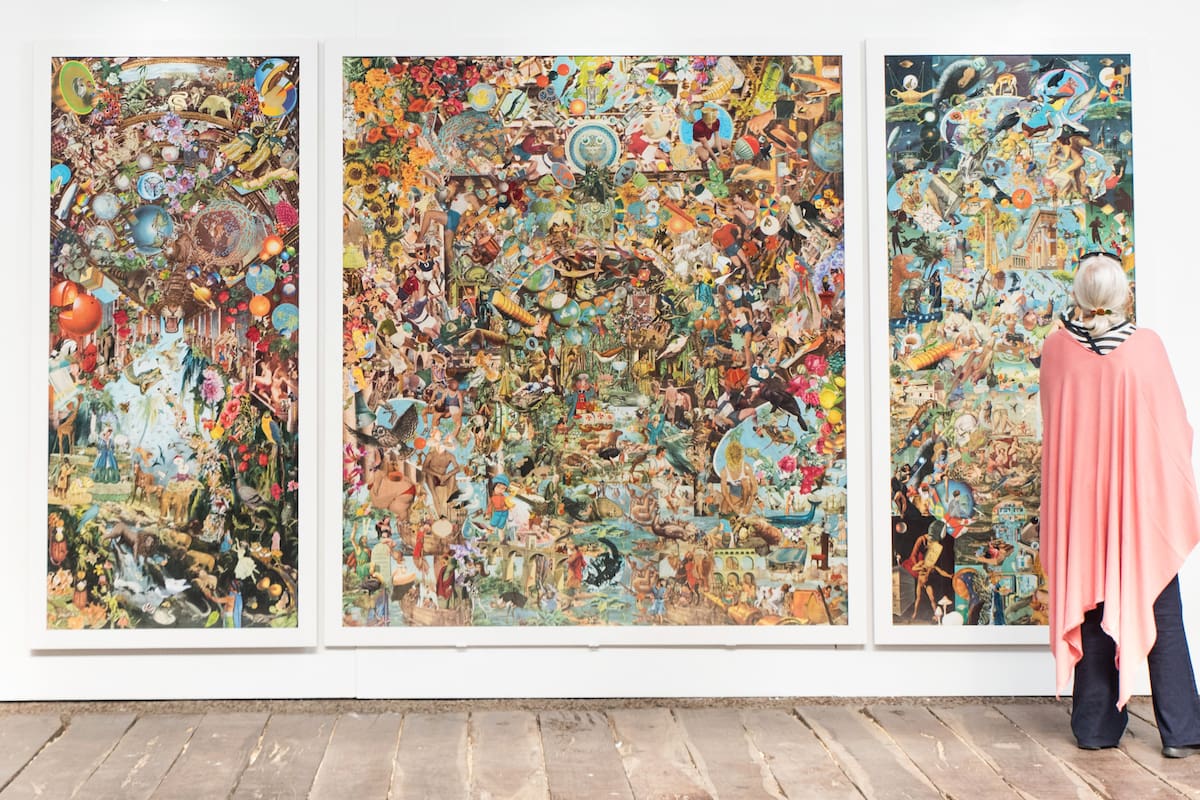 Obra de Mauricio Garrido en la Galería Zeitgeist, de CABA/Chile, que participará de la feria