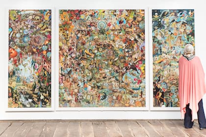 Obra de Mauricio Garrido en la Galería Zeitgeist, de CABA/Chile, que participará de la feria