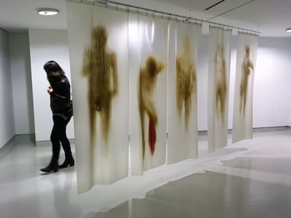 Obra de Oscar Muñoz en Bogotá
