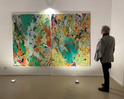 Obra de Sofía Gallo en un departamento de Arenales 1556