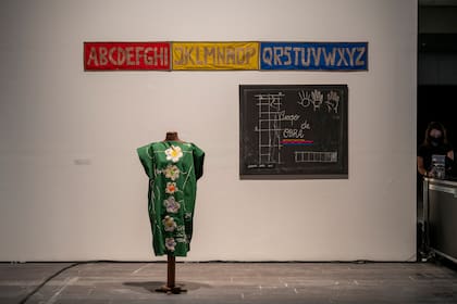 Obra de una de las ganadoras del Premio 8M, Lucrecia Lionti
