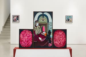 Obra de Verónica Gómez en Cott, una de las galerías que participarán del Gallery en el Distrito de las Artes