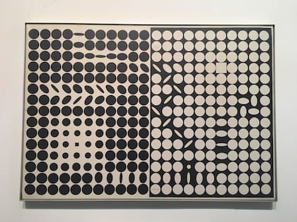 Obra de Victor Vasarely, considerado el padre del op art