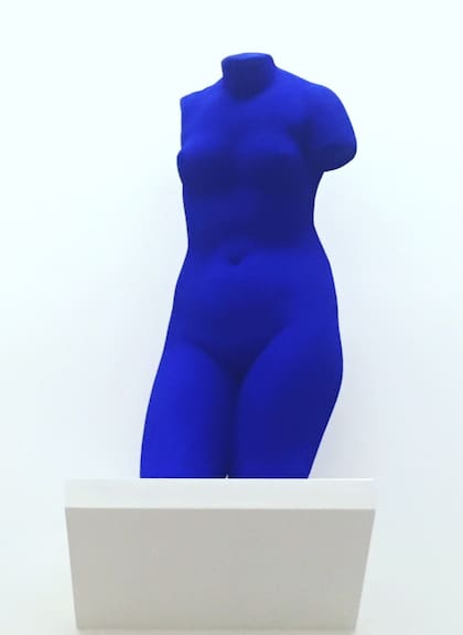 Obra de Yves Klein en Proa