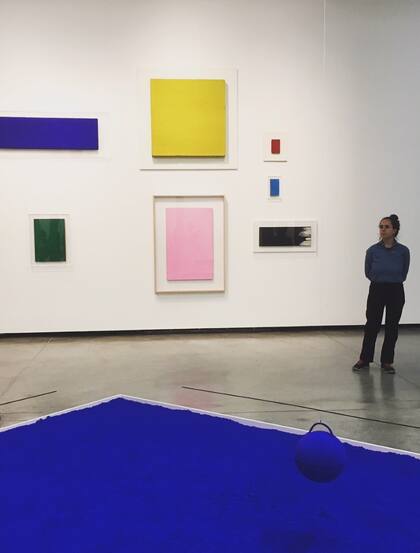 Obra de Yves Klein en Proa
