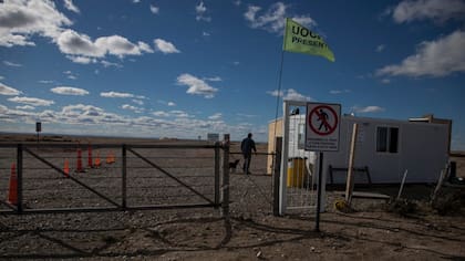 Obrador de la represa Jorge Cepernic