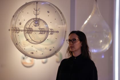 Obras de Gyula Kosice compradas por Eduardo Costantini en arteba, que integran ahora la muestra del artista en el Malba