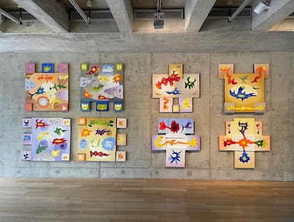 Obras de Iacopetti exhibidas en "La nueva imaginación", la muestra actual del Macba