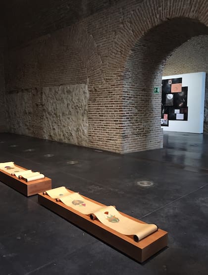 Obras de Laura Mema y Matías Duville en el subsuelo del Centro Cultural Conde Duque