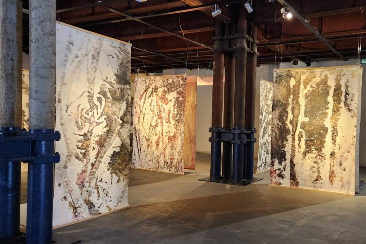Obras de Nat Orlowski en el Museo del Agua