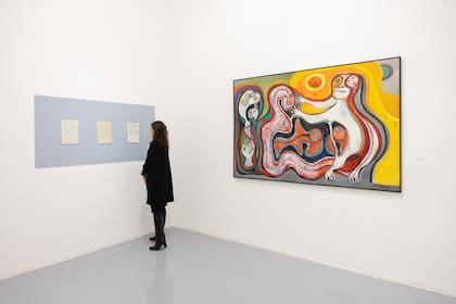 Obras de Raquel Forner exhibidas en Ruth Benzacar