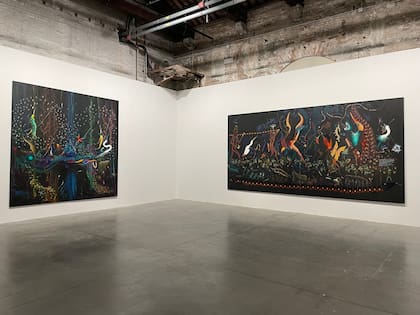 Obras de Rember Yahuarcani en la Bienal de Venecia