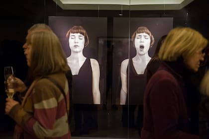 Obras de Zulema Maza, otra de las artistas que protagonizan la muestra en el Palacio Duhau, junto a Arturo Aguiar y Andrés Wertheim