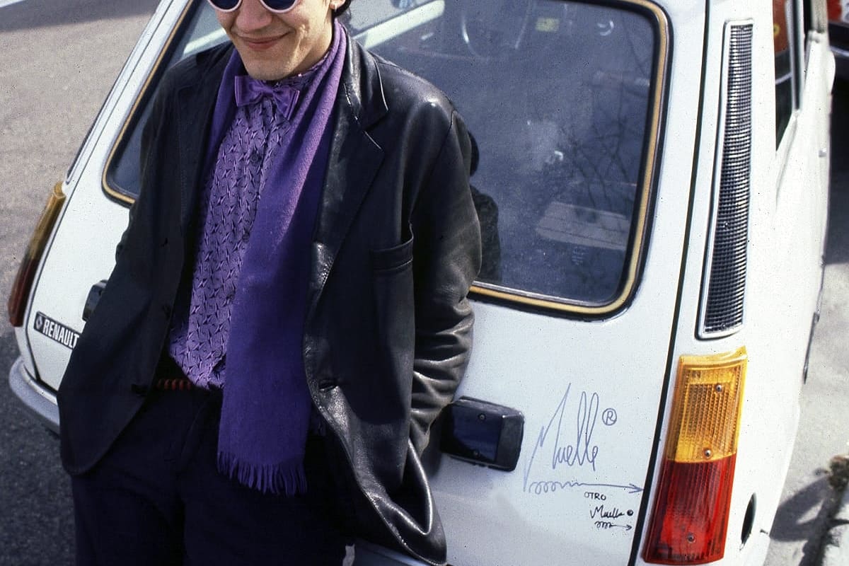 obras del artista urbano apodado Muelle, en Madrid.