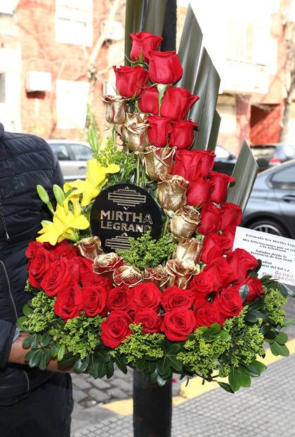 Obsequios florales para la diva de los almuerzos