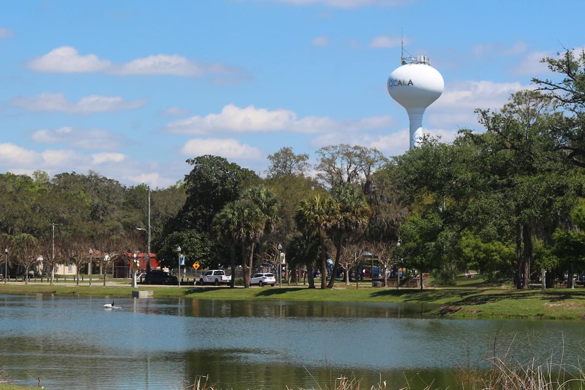Ocala se ubica en el condado de Marion, en el centro del estado de Florida